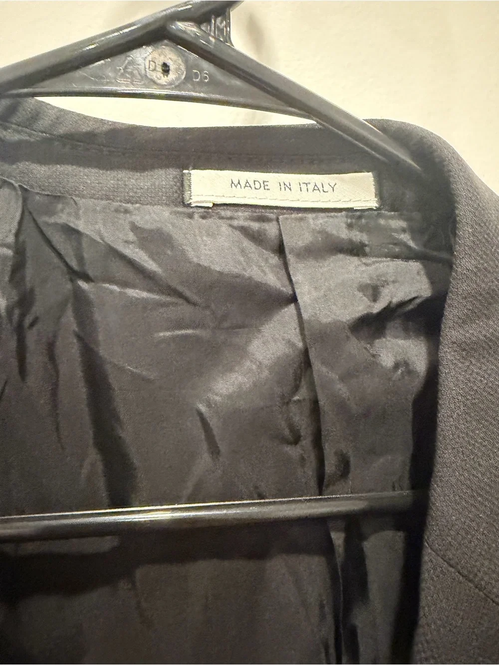 Armani Collezioni Men's Black Two-Button Sport Coat